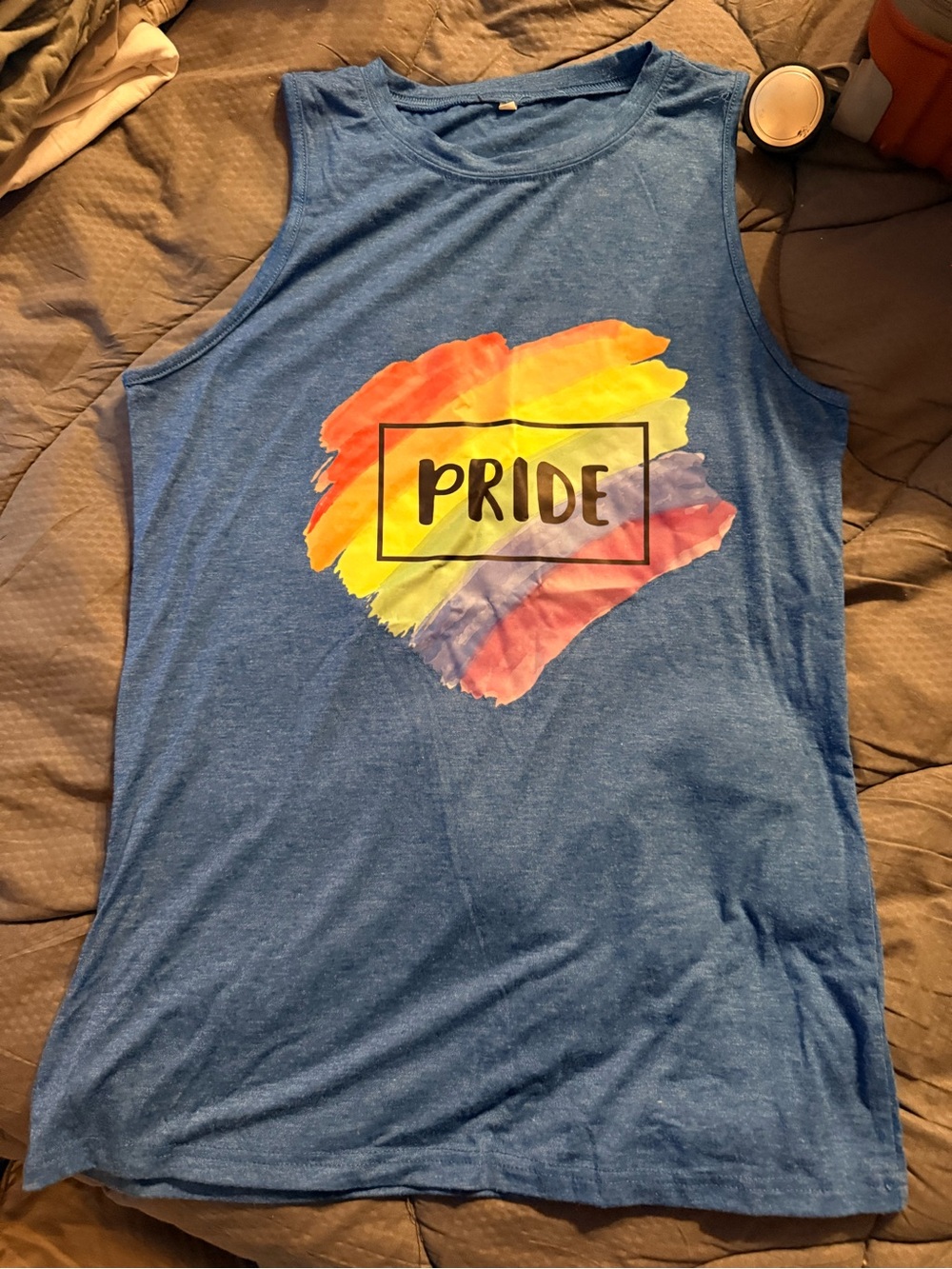 Blue Pride Graphic Tank Top